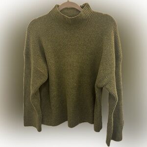 Abercrombie Oversized Funnel Neck Sweater